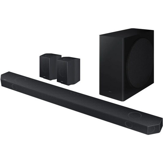 Soundbar HW-Q930D, 9.1.4, 540W, Bluetooth, Wi-Fi, Subwoofer wireless, Dolby Atmos, Negru titan (HW-Q930D)
