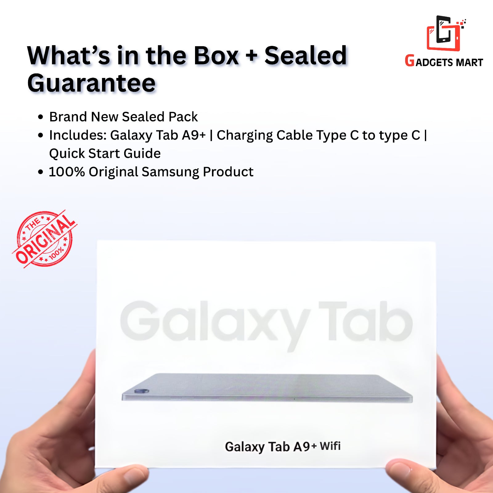 New Samsung Galaxy Tab A9+ plus 11"Inch Wifi-64Gb-128G