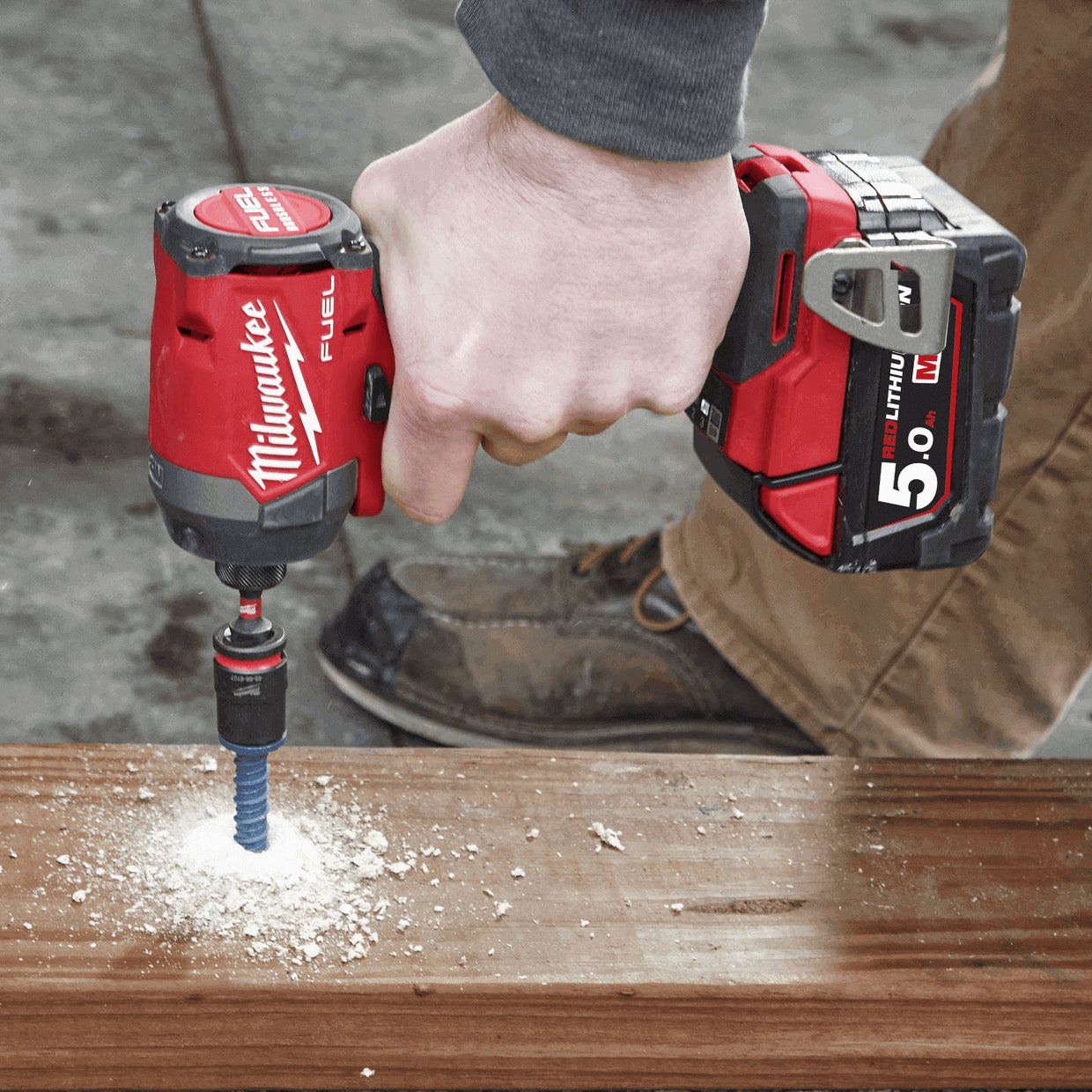 Milwaukee M18FID3-0 18V M18 FUEL Cordless Impact 1/4" Hex Driver Bare Unit