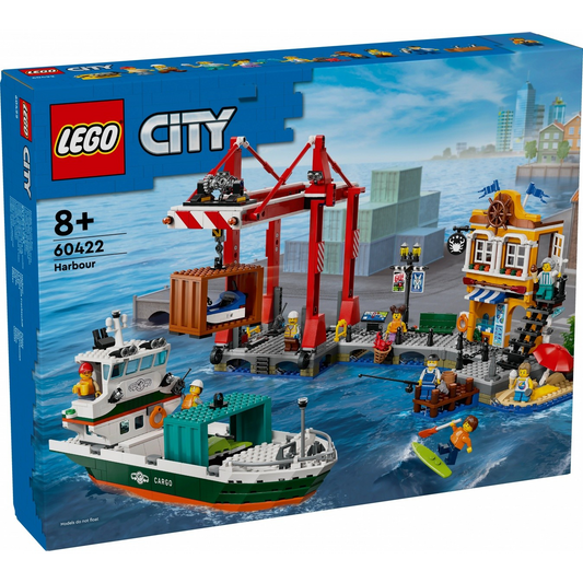 LEGO City 60422 LEGO City 60422 Prístav s nákladnou loďou (60422)
