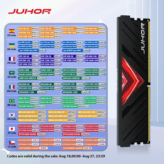 DDR4 8GB 16GB 3200Mhz Memoria Ram DDR4 DIMM Desktop Gaming Memory Ram