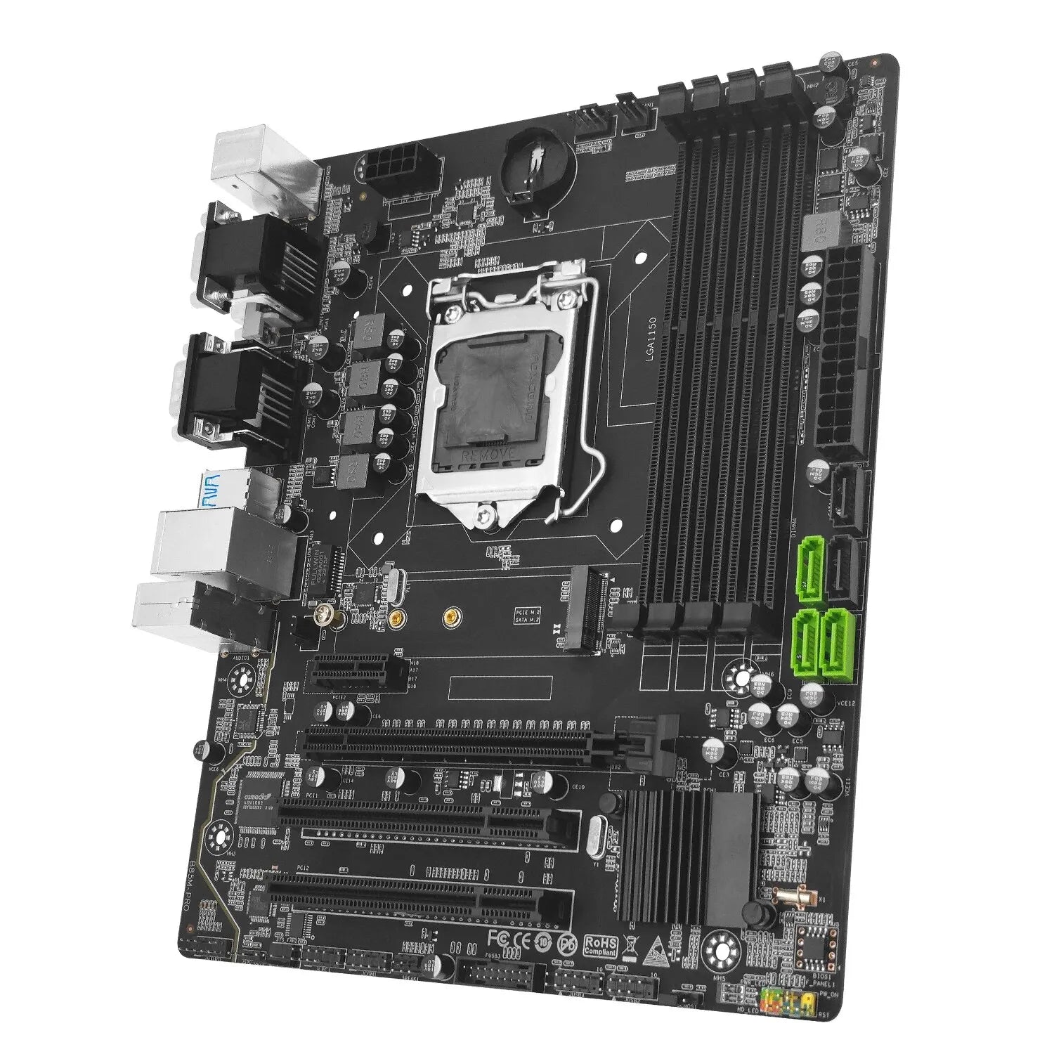 B85M PRO Motherboard Support LGA 1150 Intel Core I3 I5 I7 CPU DDR3 RAM Memory M.2 Slot