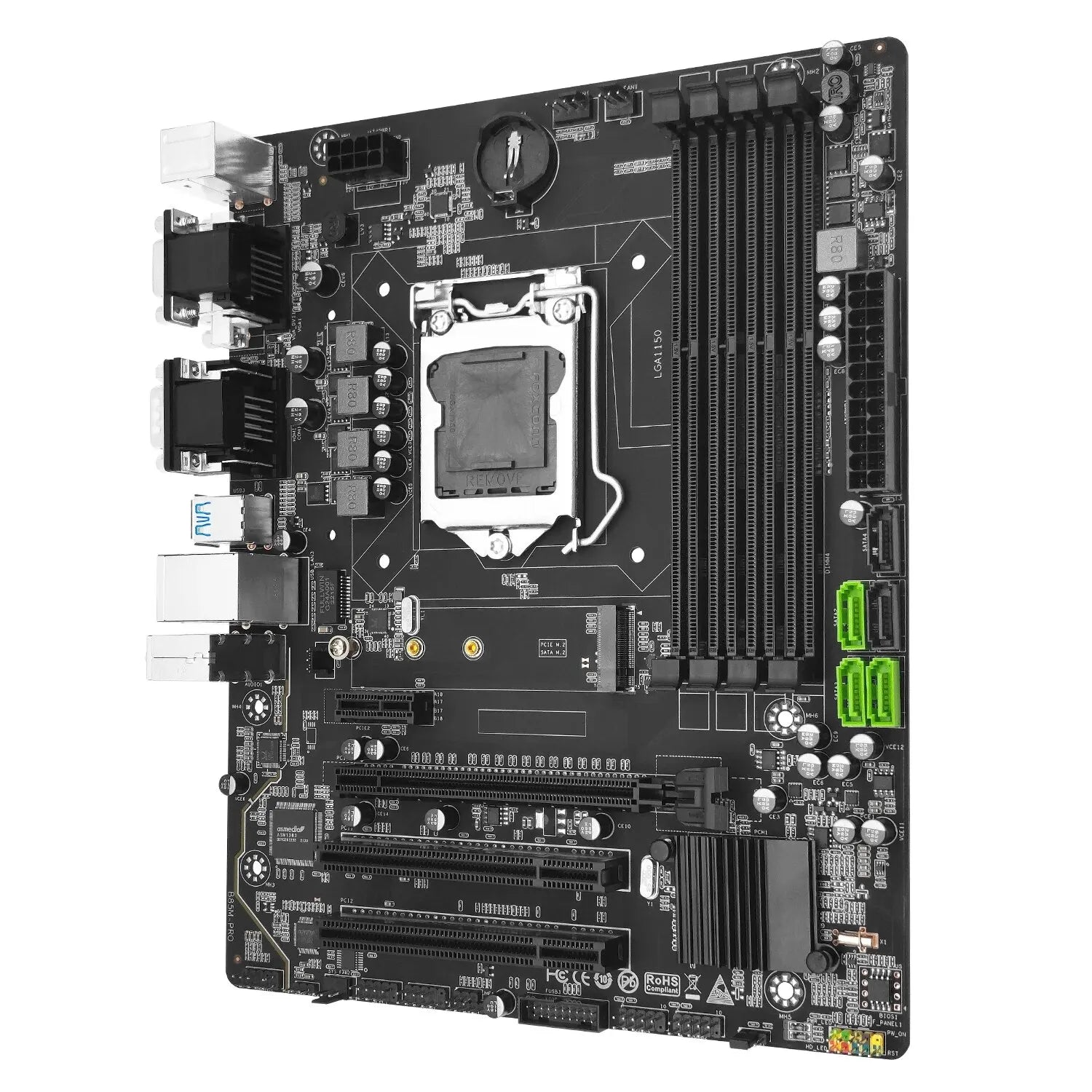 B85M PRO Motherboard Support LGA 1150 Intel Core I3 I5 I7 CPU DDR3 RAM Memory M.2 Slot