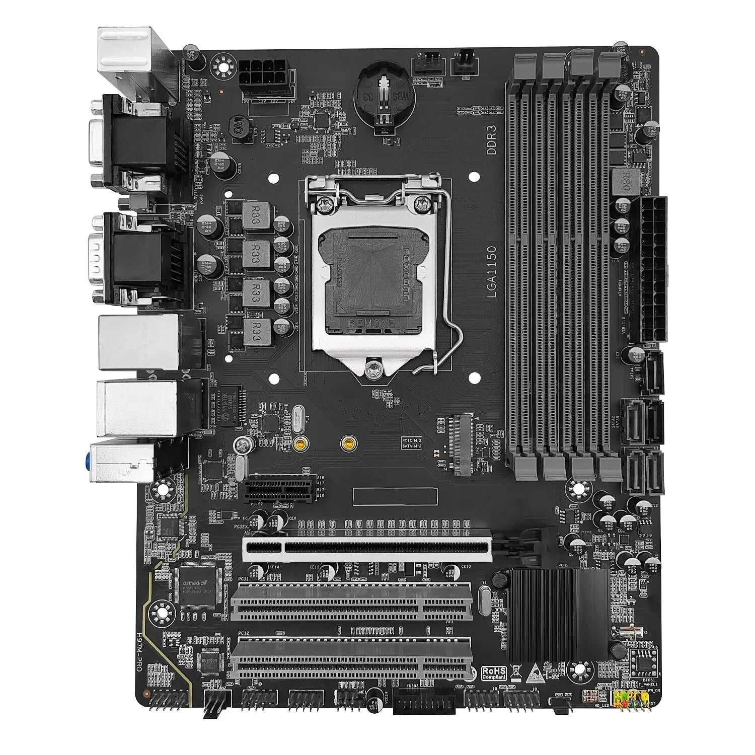 H97M PRO Motherboard Support LGA 1150 Intel Core I3 I5 I7 E3 CPU DDR3 RAM SATA3.0 USB3.0 NVME NGFF M.2 M-ATX